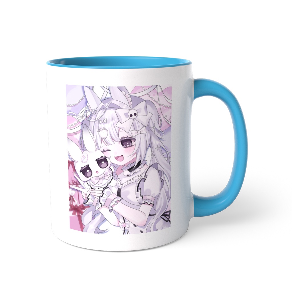 のえたんπマグカップ青