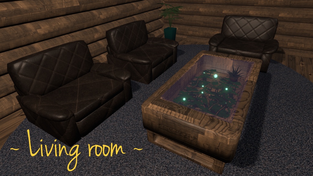 【VRC向けワールド】LOGHOUSE-HiddenFeeling