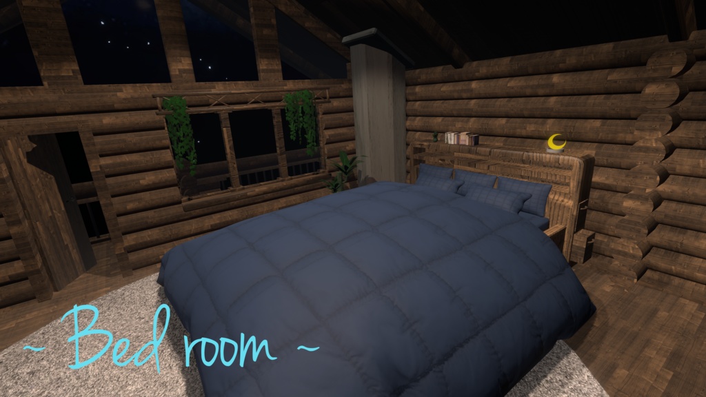 【VRC向けワールド】LOGHOUSE-HiddenFeeling