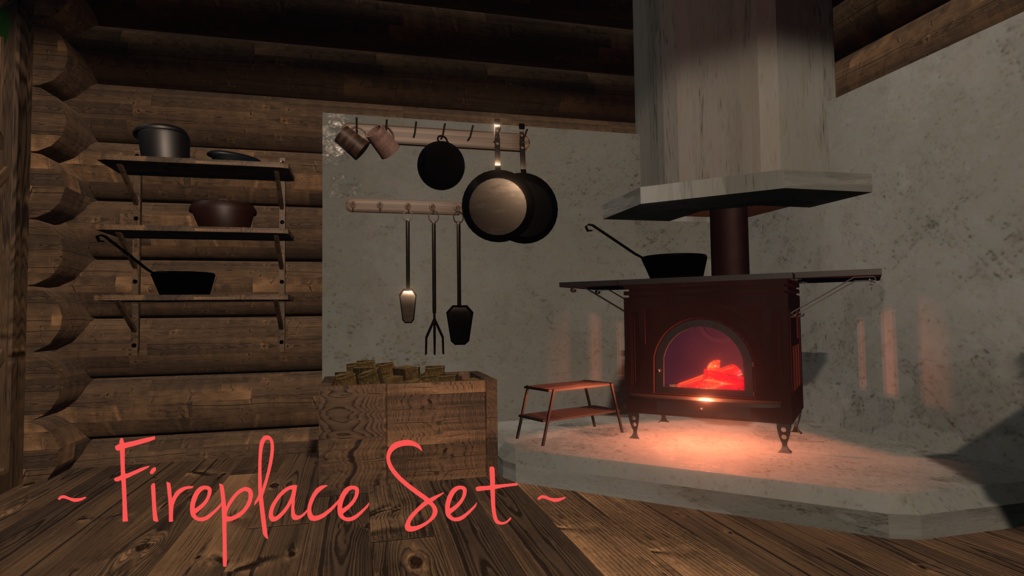 【VRC向けワールド】LOGHOUSE-HiddenFeeling