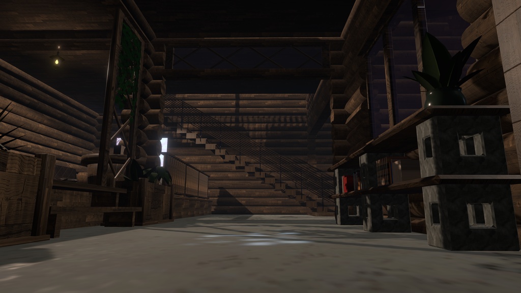 【VRC向けワールド】LOGHOUSE-HiddenFeeling