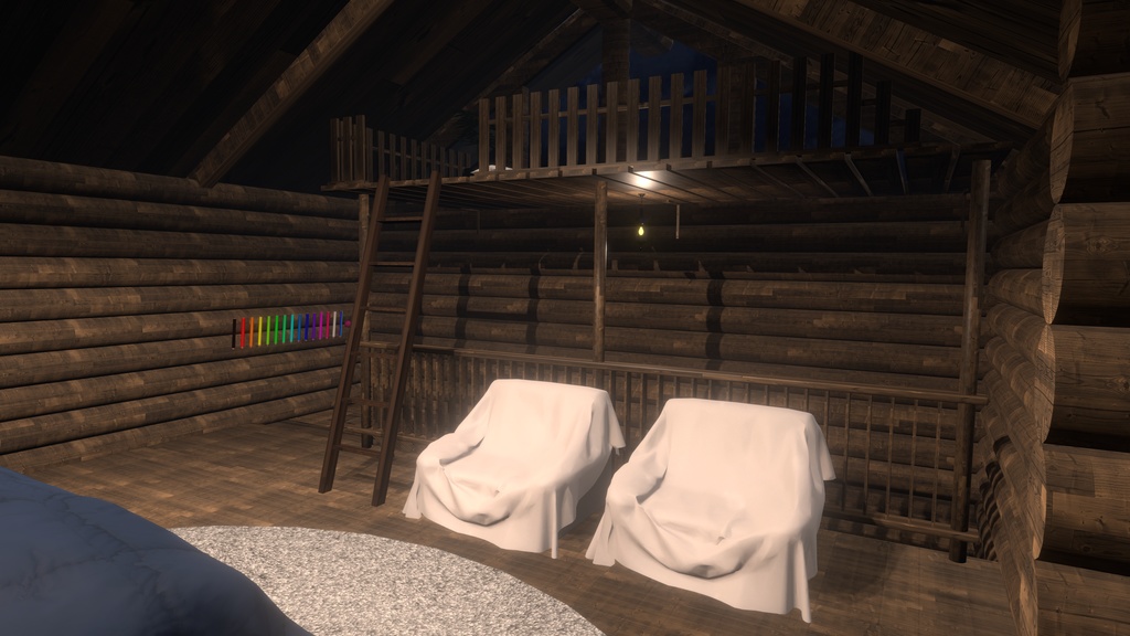 【VRC向けワールド】LOGHOUSE-HiddenFeeling