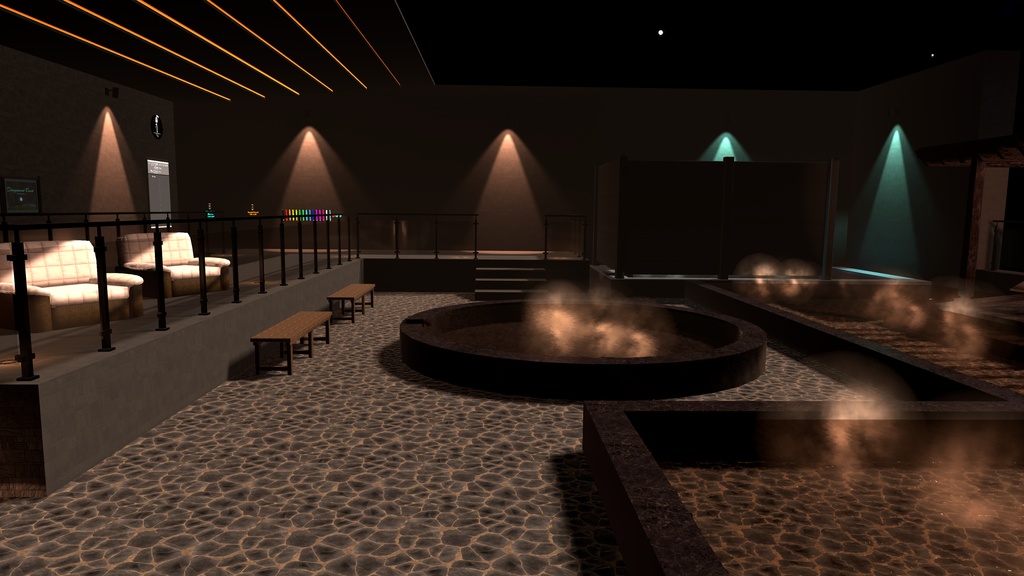 【VRC向けワールド】Spa-Cuddle