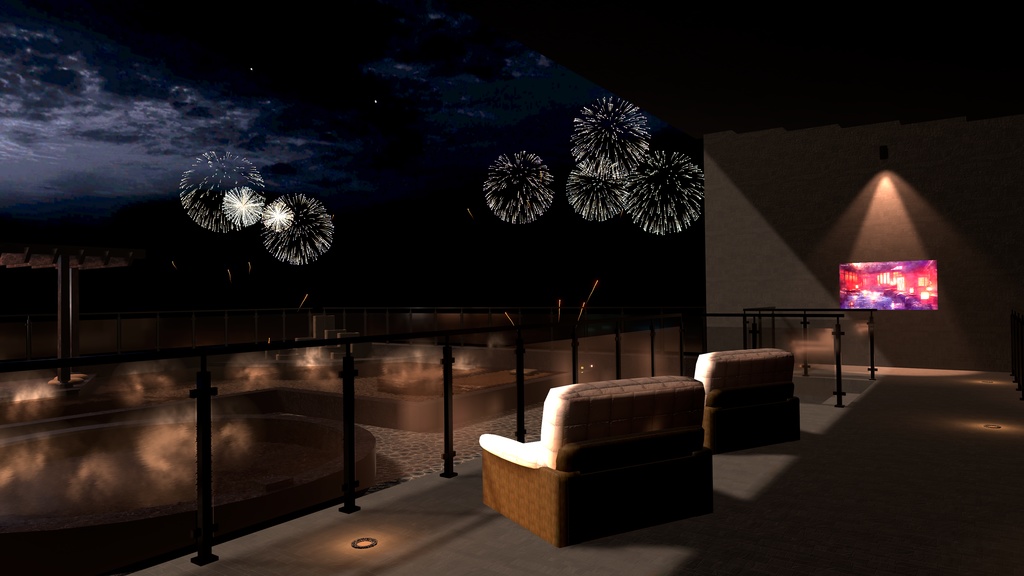 【VRC向けワールド】Spa-Cuddle