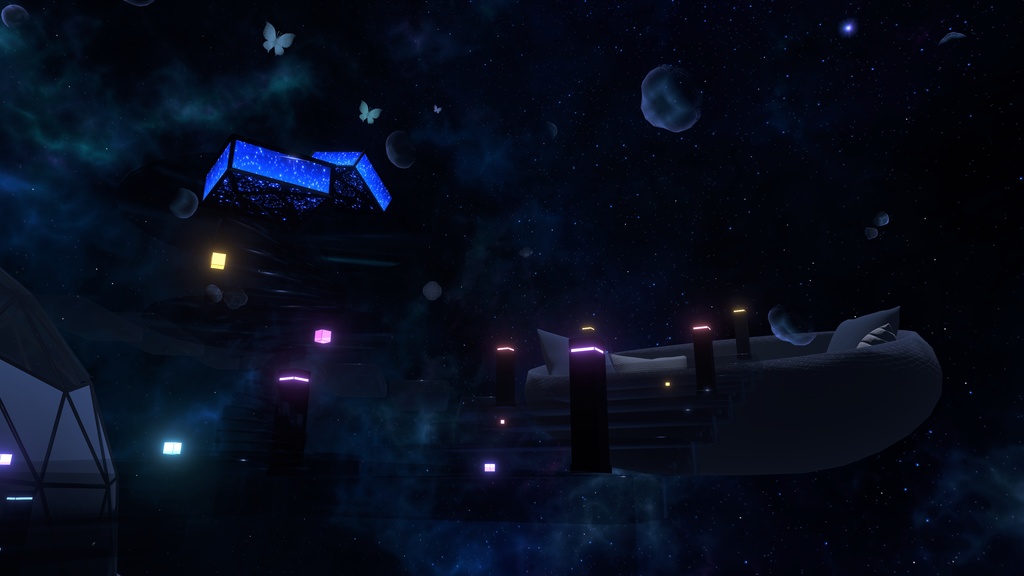 【VRC向けワールド】Falls asleep