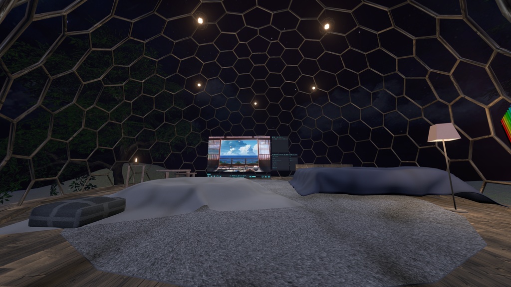 【VRC向けワールド】DomeRoom