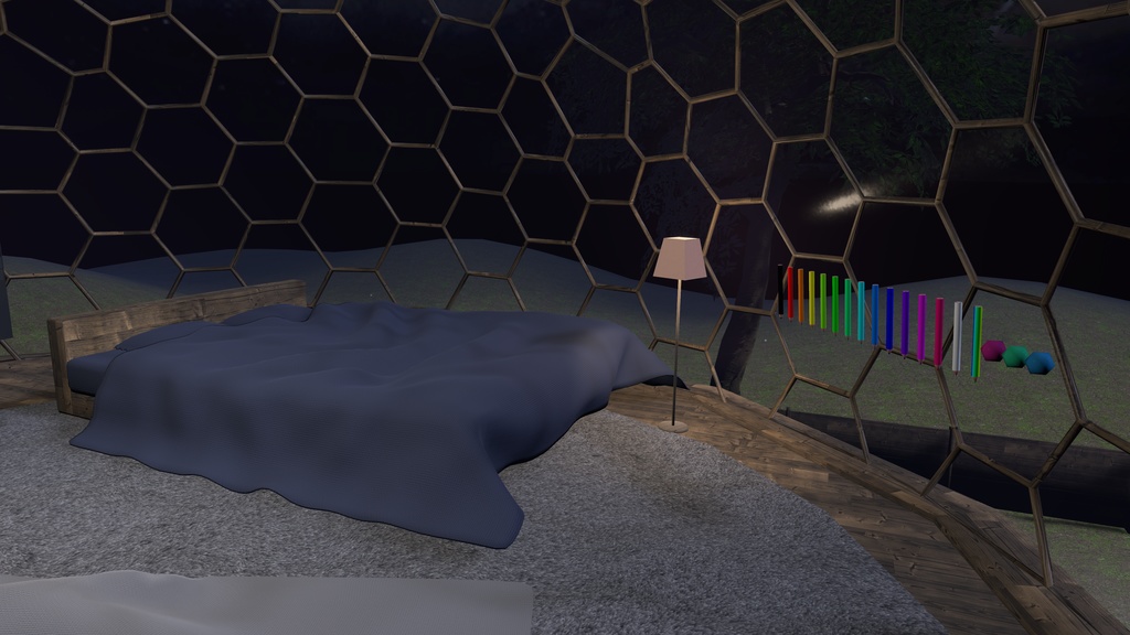 【VRC向けワールド】DomeRoom