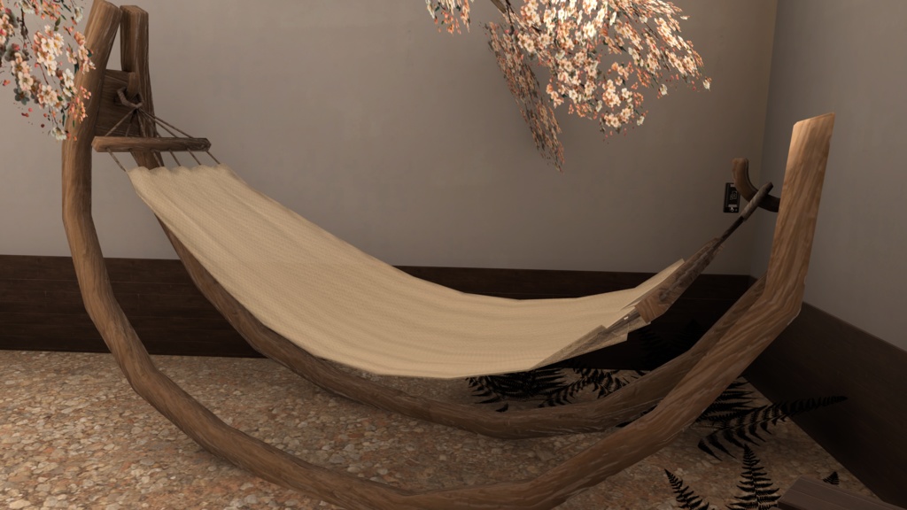 【VRC向け】くつろぎ はんもっく