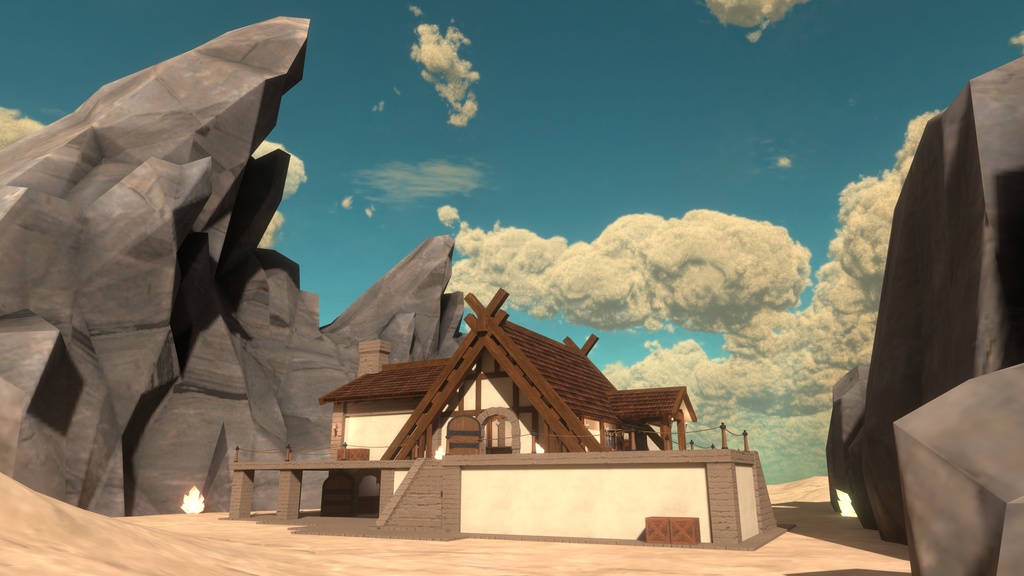 Dragon's Blacksmith-竜人の鍛冶屋-【VRC向けワールド】