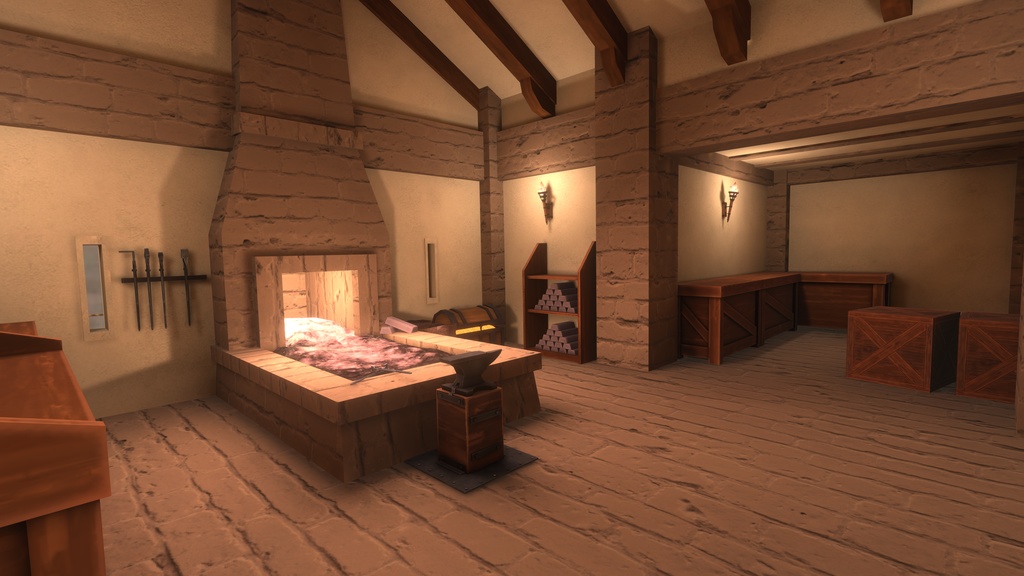 Dragon's Blacksmith-竜人の鍛冶屋-【VRC向けワールド】