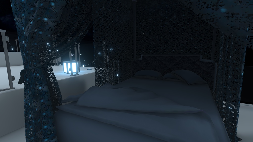 【VRC想定】CanopyBed