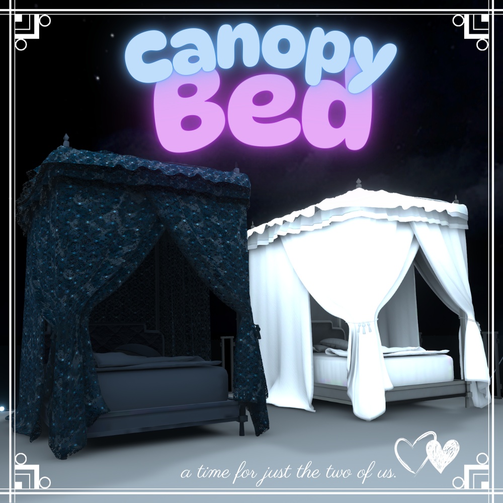 【VRC想定】CanopyBed