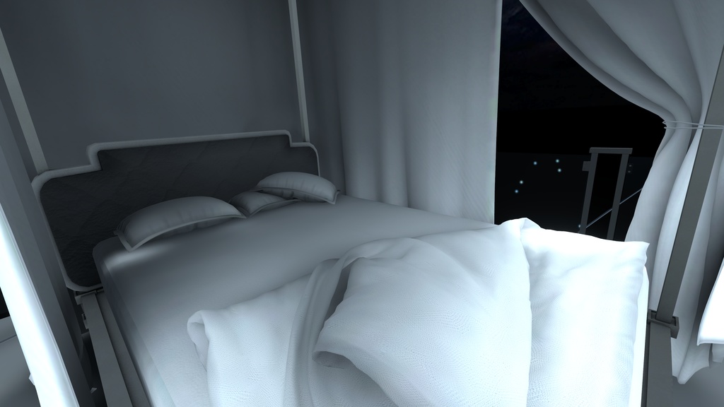 【VRC想定】CanopyBed