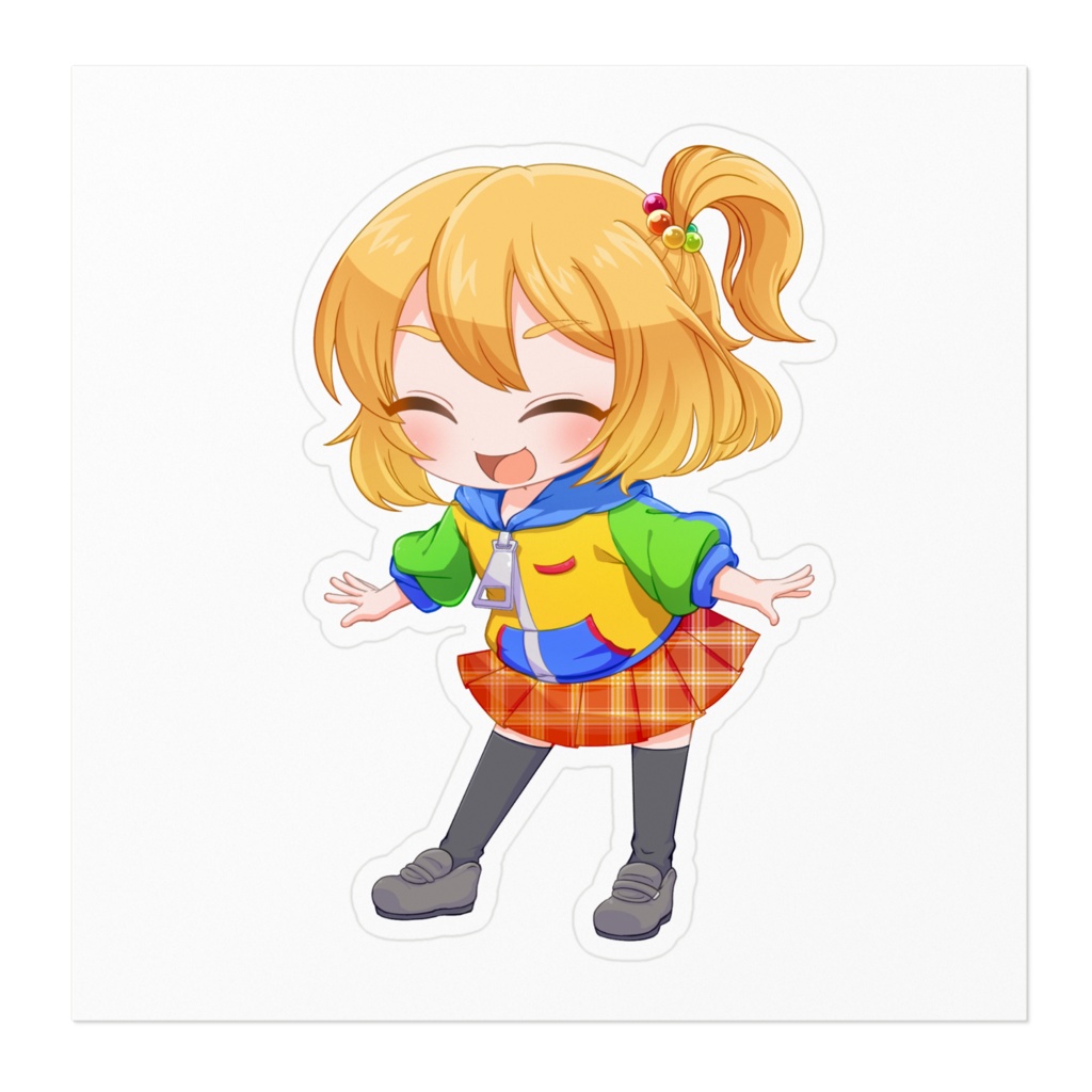 ぴよんゆぅステッカーSD