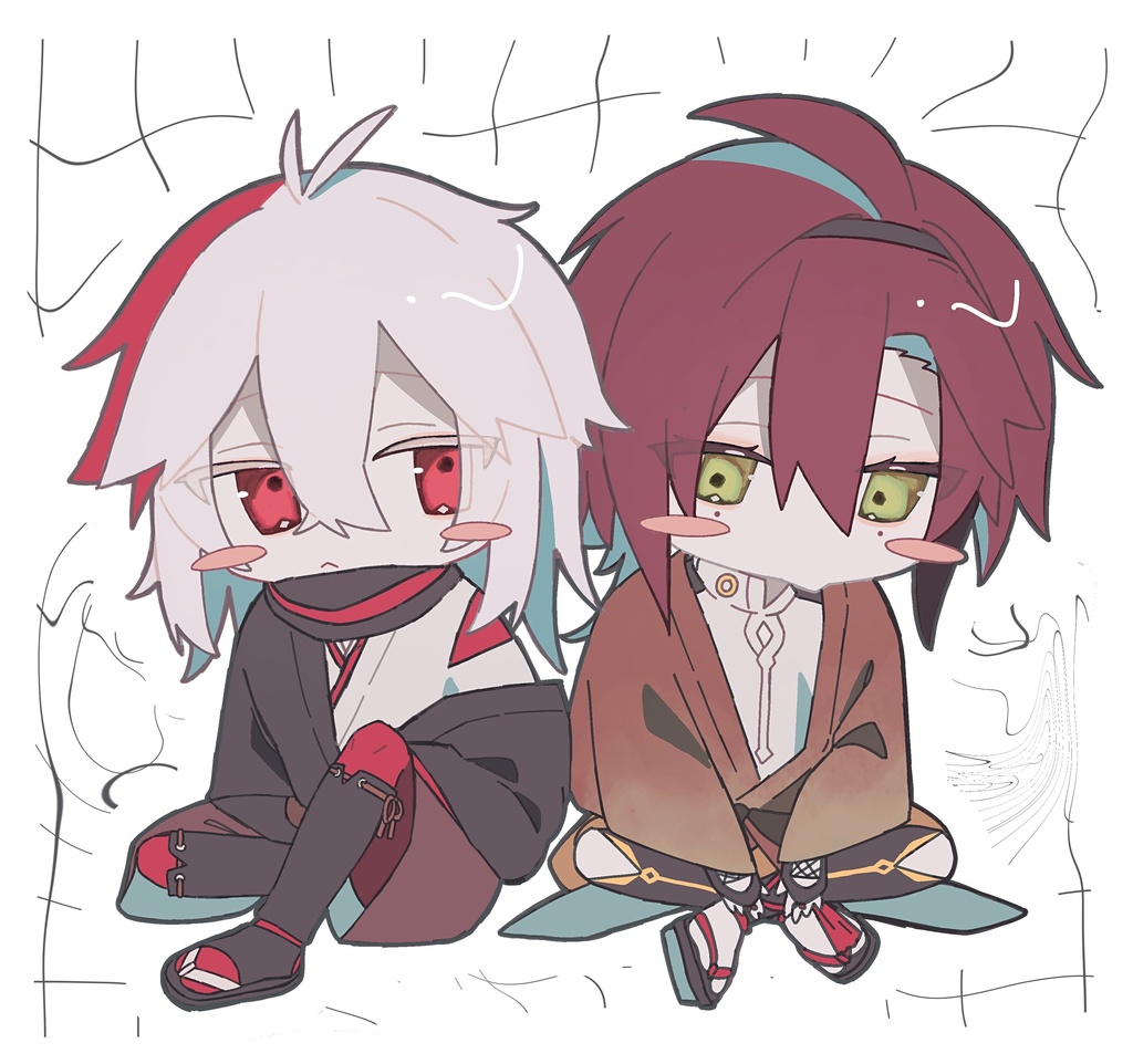 羽織りアクキー