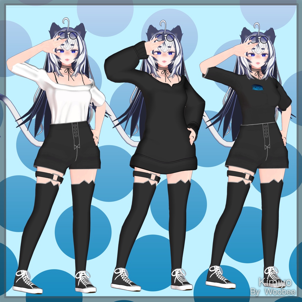 Original 3D model "Kimiyo きみよ"