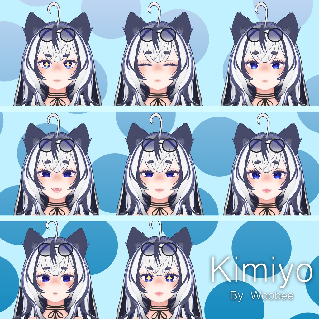 Original 3D model "Kimiyo きみよ"