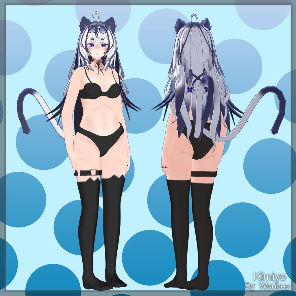 Original 3D model "Kimiyo きみよ"
