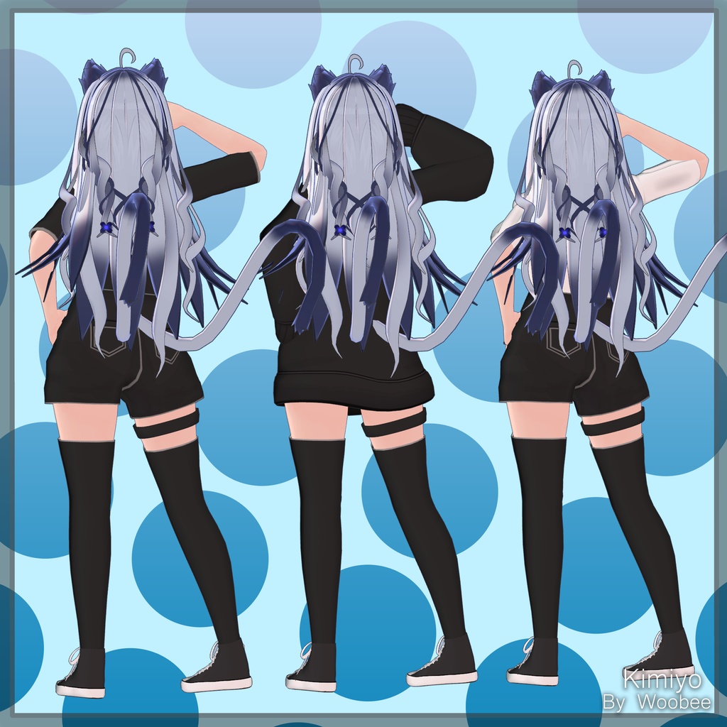 Original 3D model "Kimiyo きみよ"