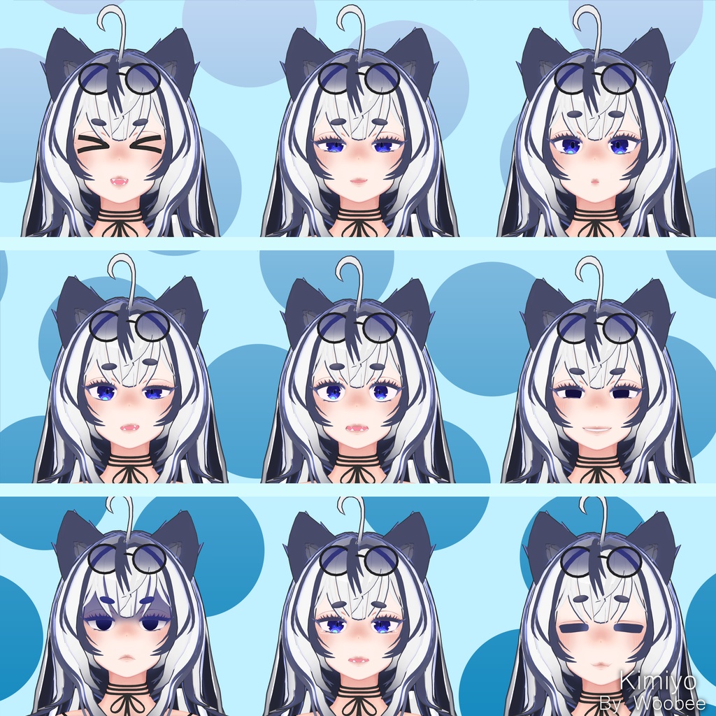 Original 3D model "Kimiyo きみよ"