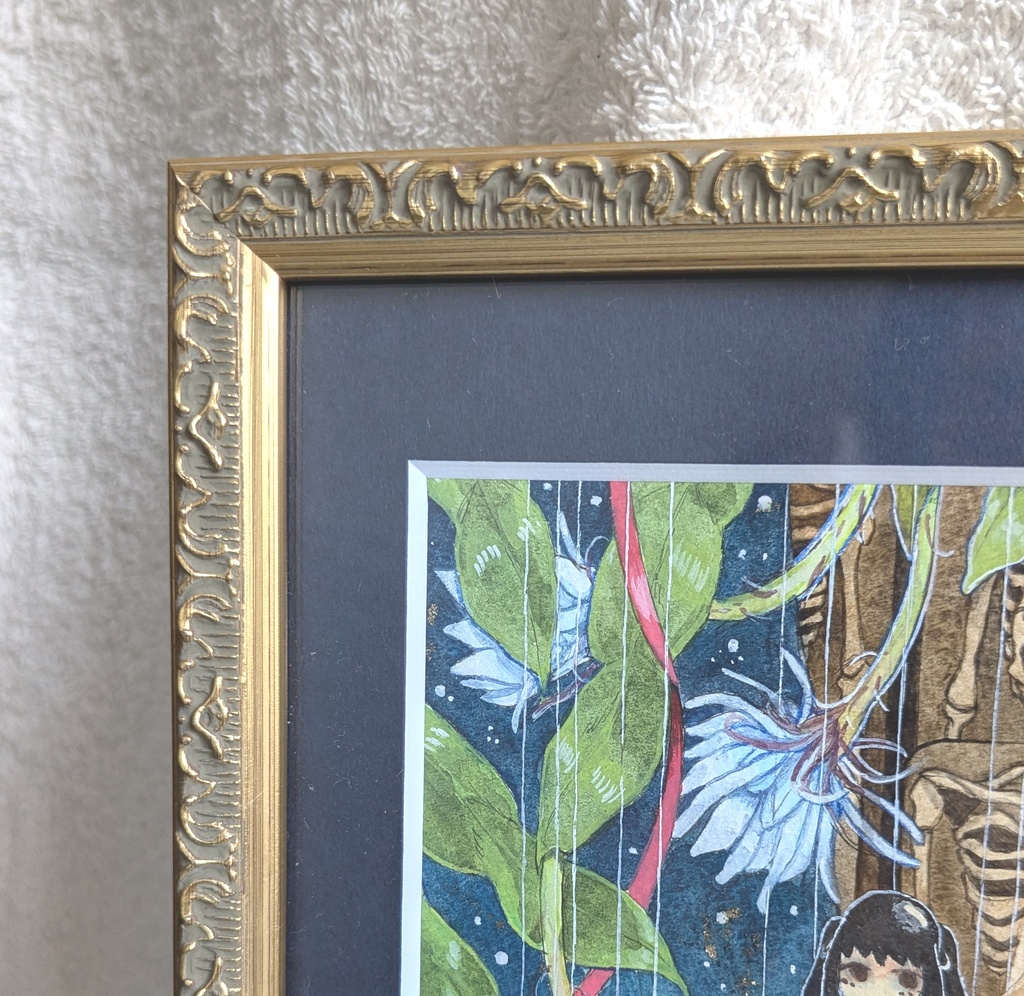 【原画】然る死神の奇劇(額装済)