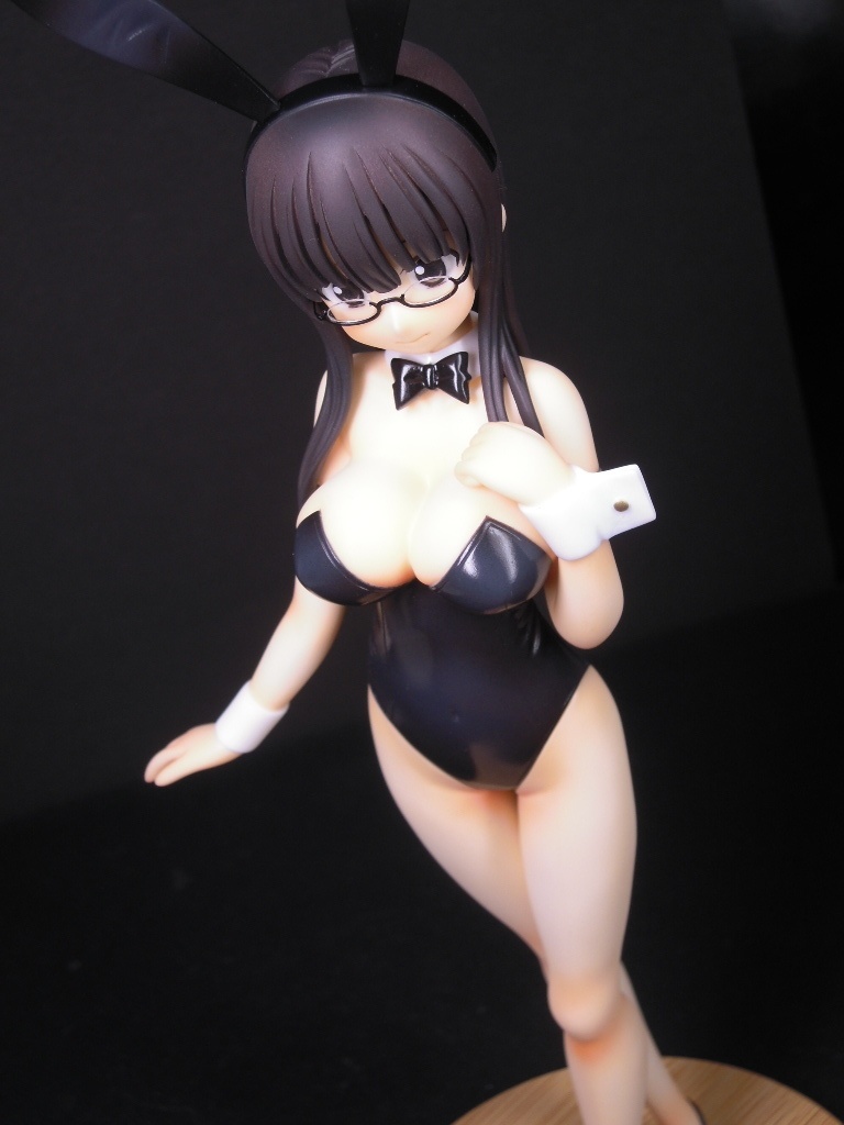 オリジナル作品「バニーガール卯紗」メガネキット付属　ガレージキット