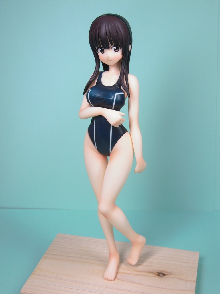 オリジナル作品「水着ガール」ガレージキット【メガネ無】