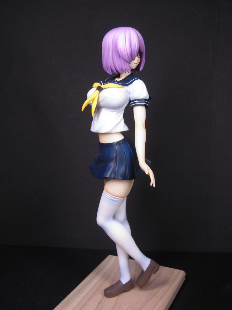 マシュ(セーラー服 ver. 改修版、メガネ付) ガレージキット Fate/Grand Order