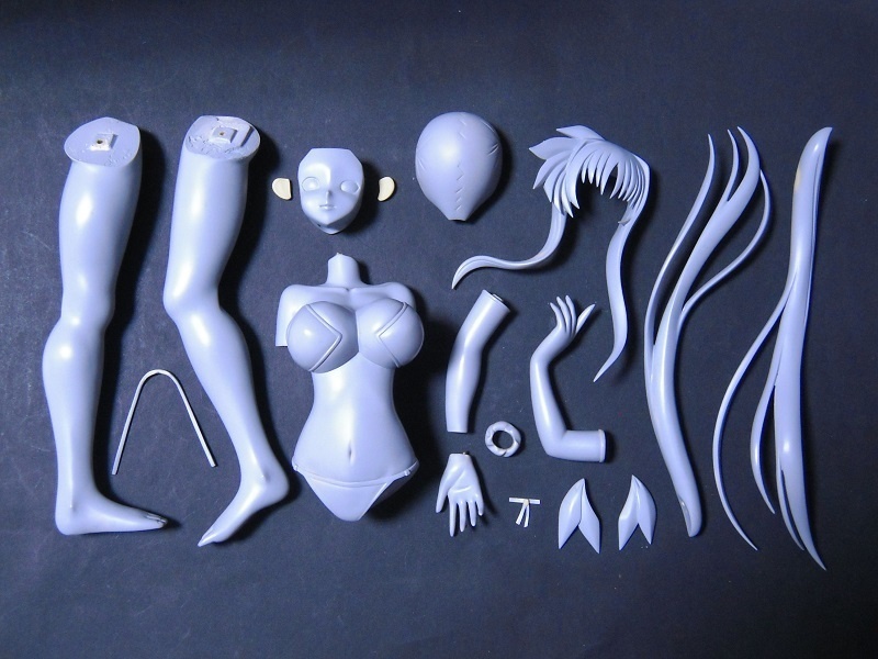 「フェイト・T・ハラオウン(ver.14)」 1/6スケールガレージキット 魔法少女リリカルなのはStrikerS