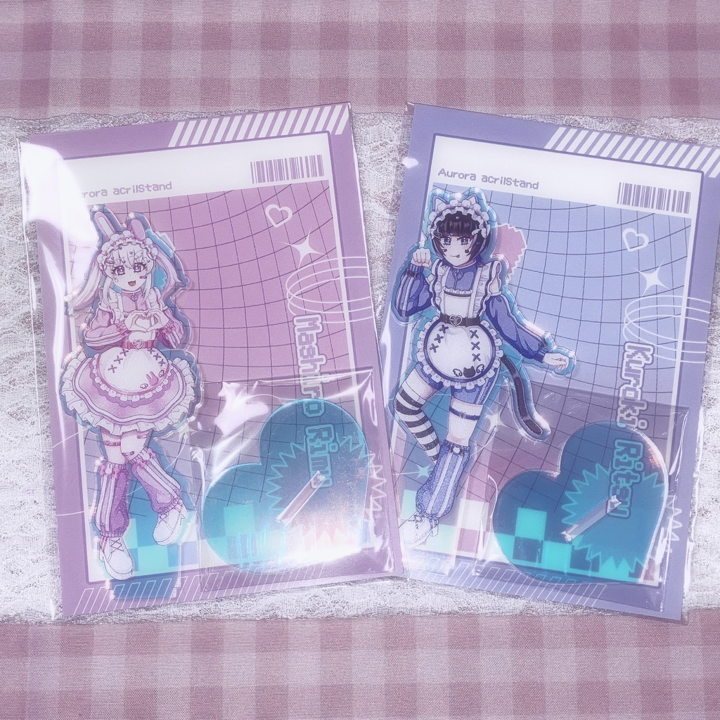 🩷オーロラアクリルスタンド🩵