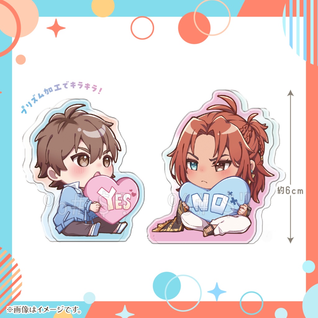 【エンエイ】ミニアクリルブロック