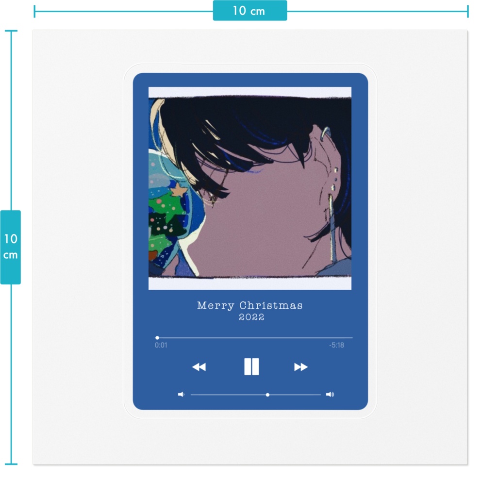 Xmas song2022(ステッカー)