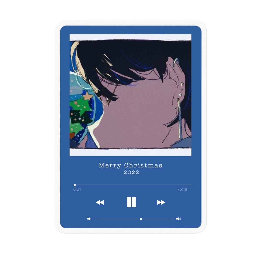 Xmas song2022(ステッカー)