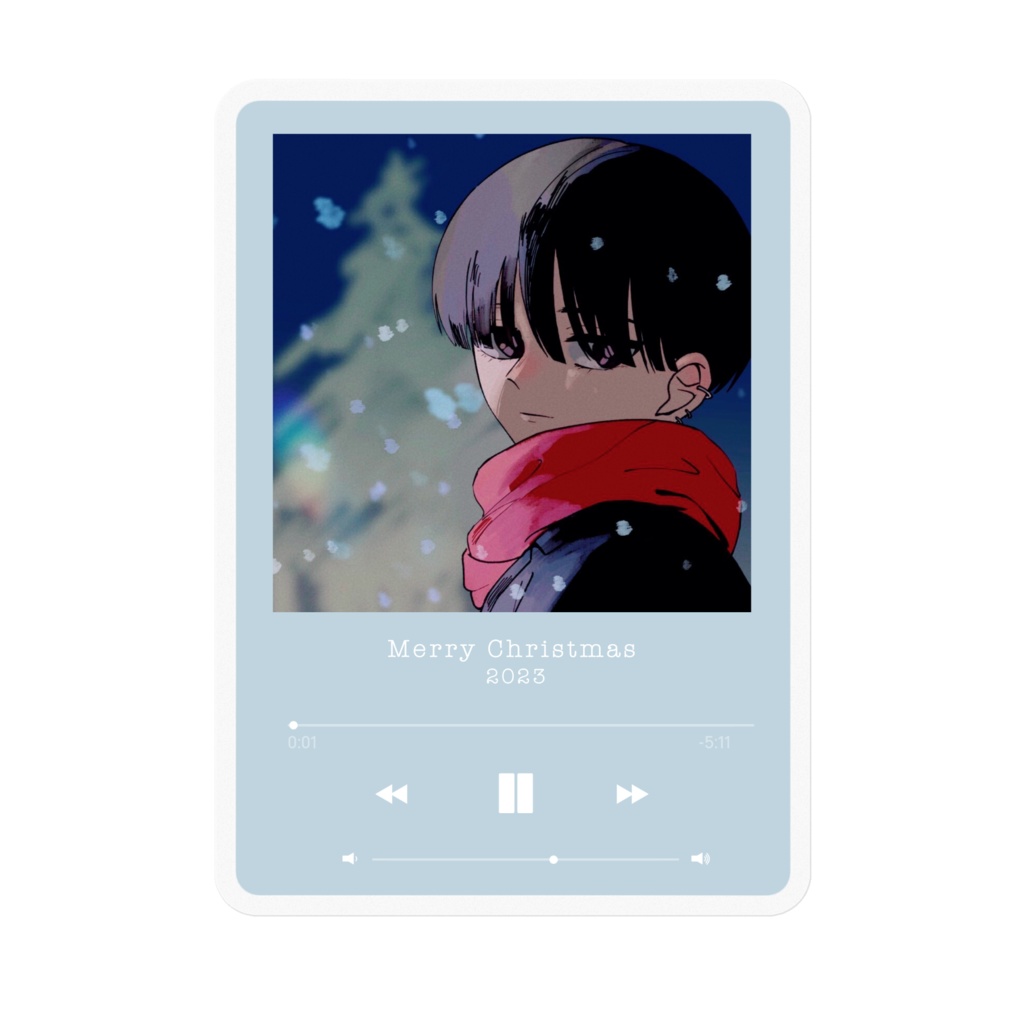 Xmas song2023(ステッカー)