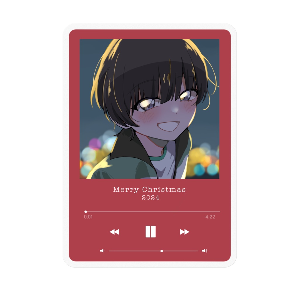 Xmas song2024(ステッカー)