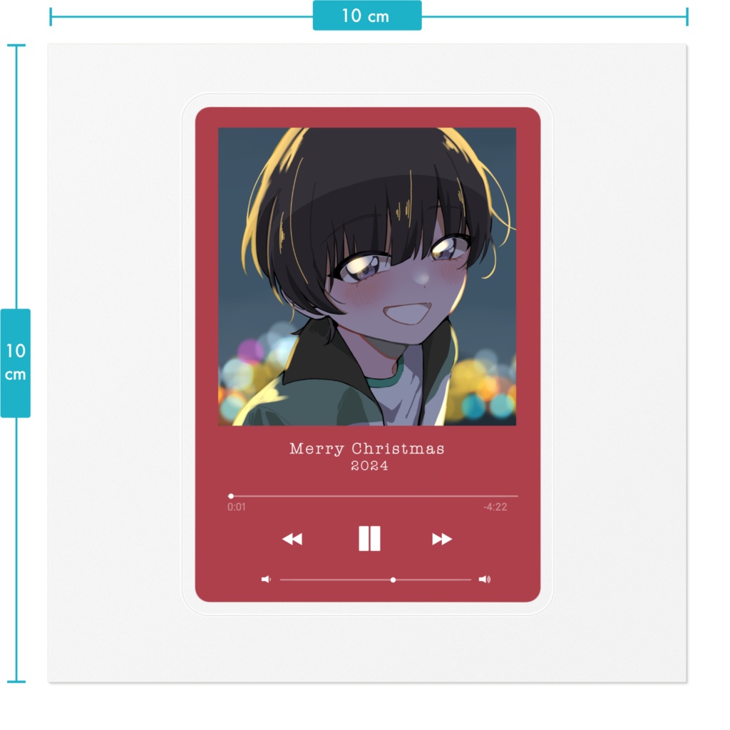Xmas song2024(ステッカー)