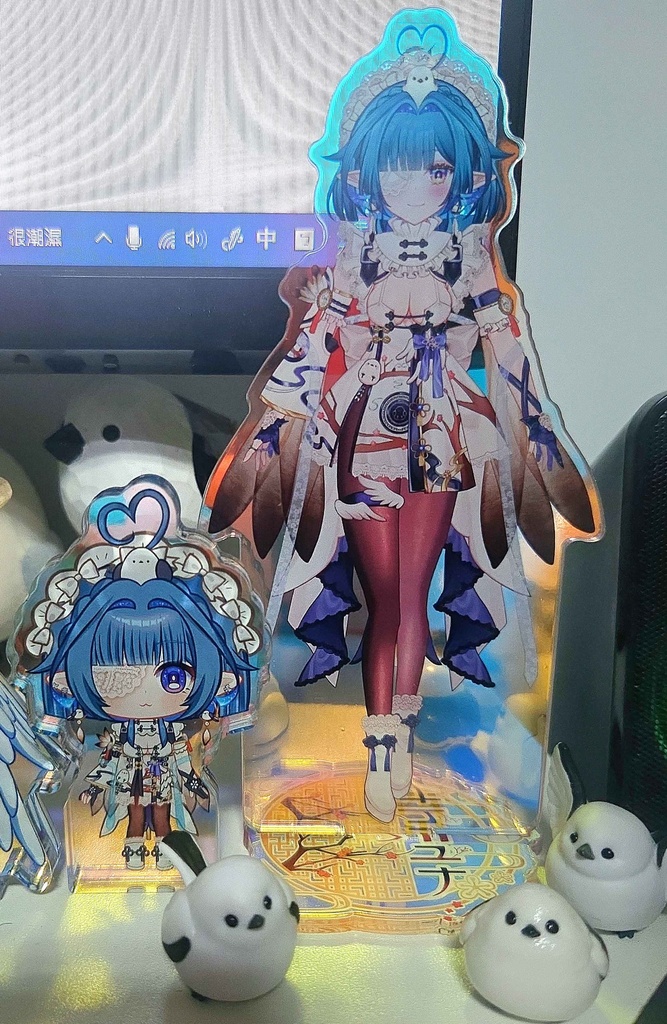 【西川ユナ】ユナのアクリルフィギュア組みセット