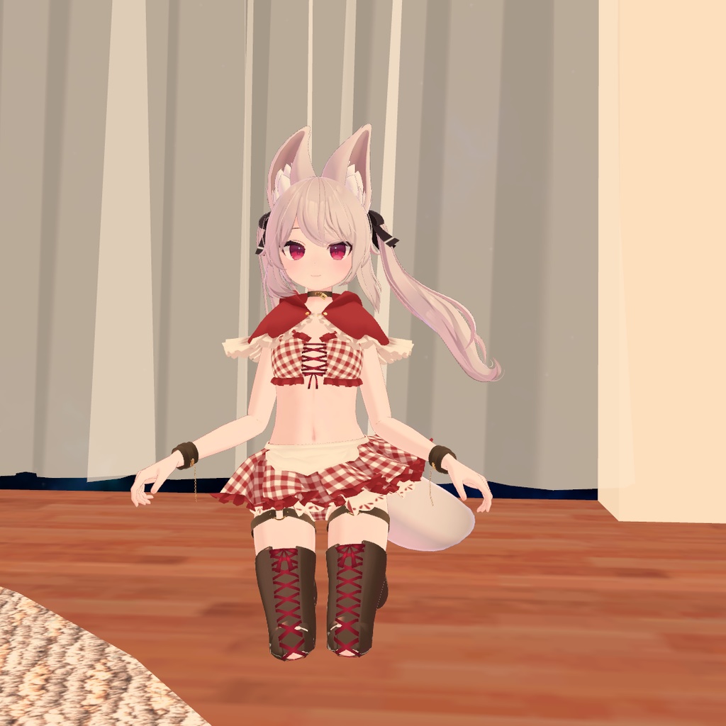 一部無料あり【VRChat】膝立ちIdle・移動アニメーション(Crouching)