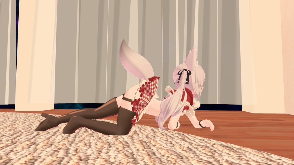 【VRChat】伏せIdle・移動アニメーション(Prone)