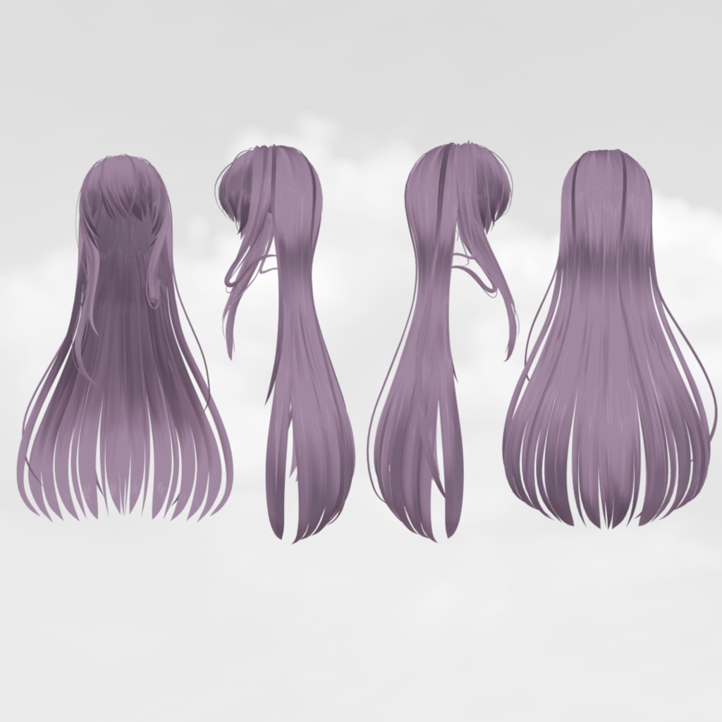 さらさらFiロングヘア【VRChat】