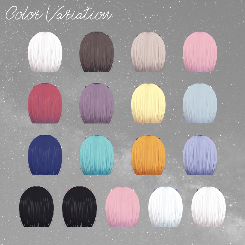 Taurus hair おうし座ヘア【VRChat】