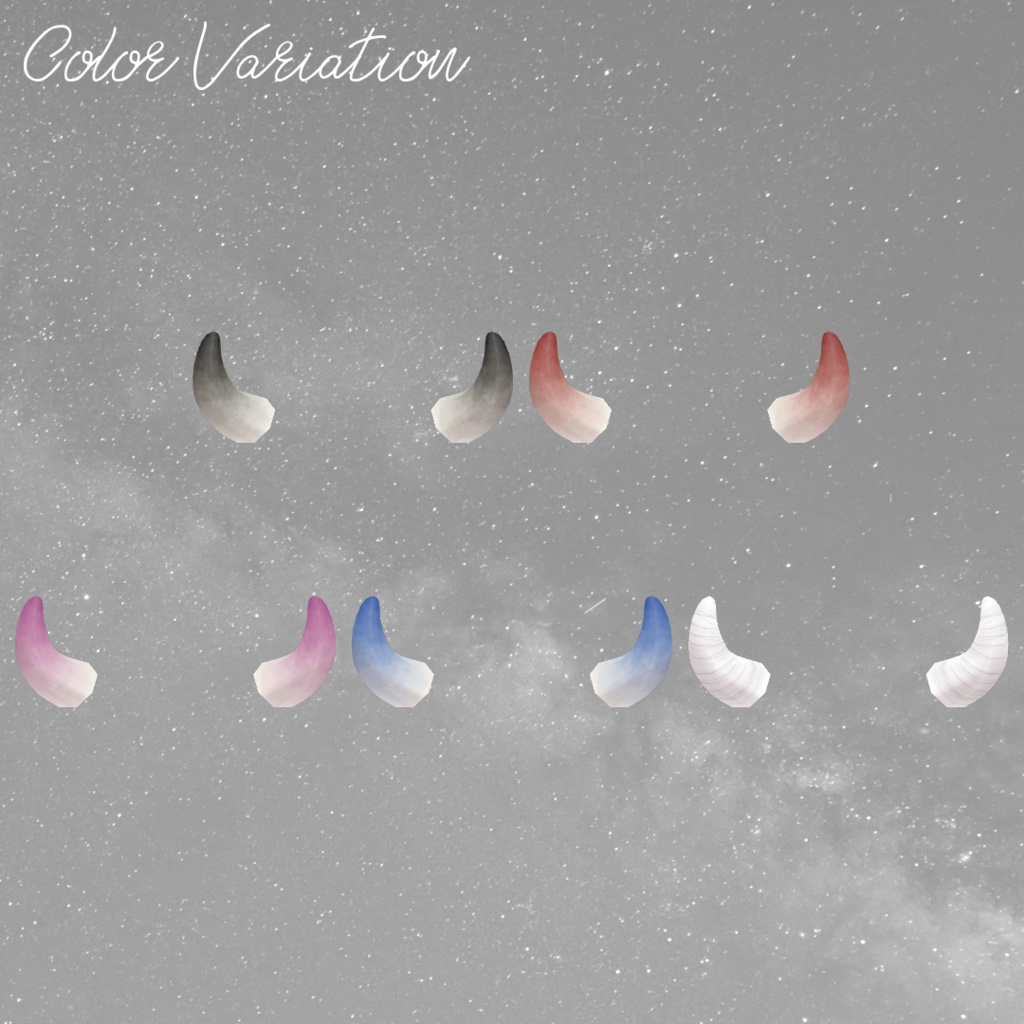 Taurus hair おうし座ヘア【VRChat】