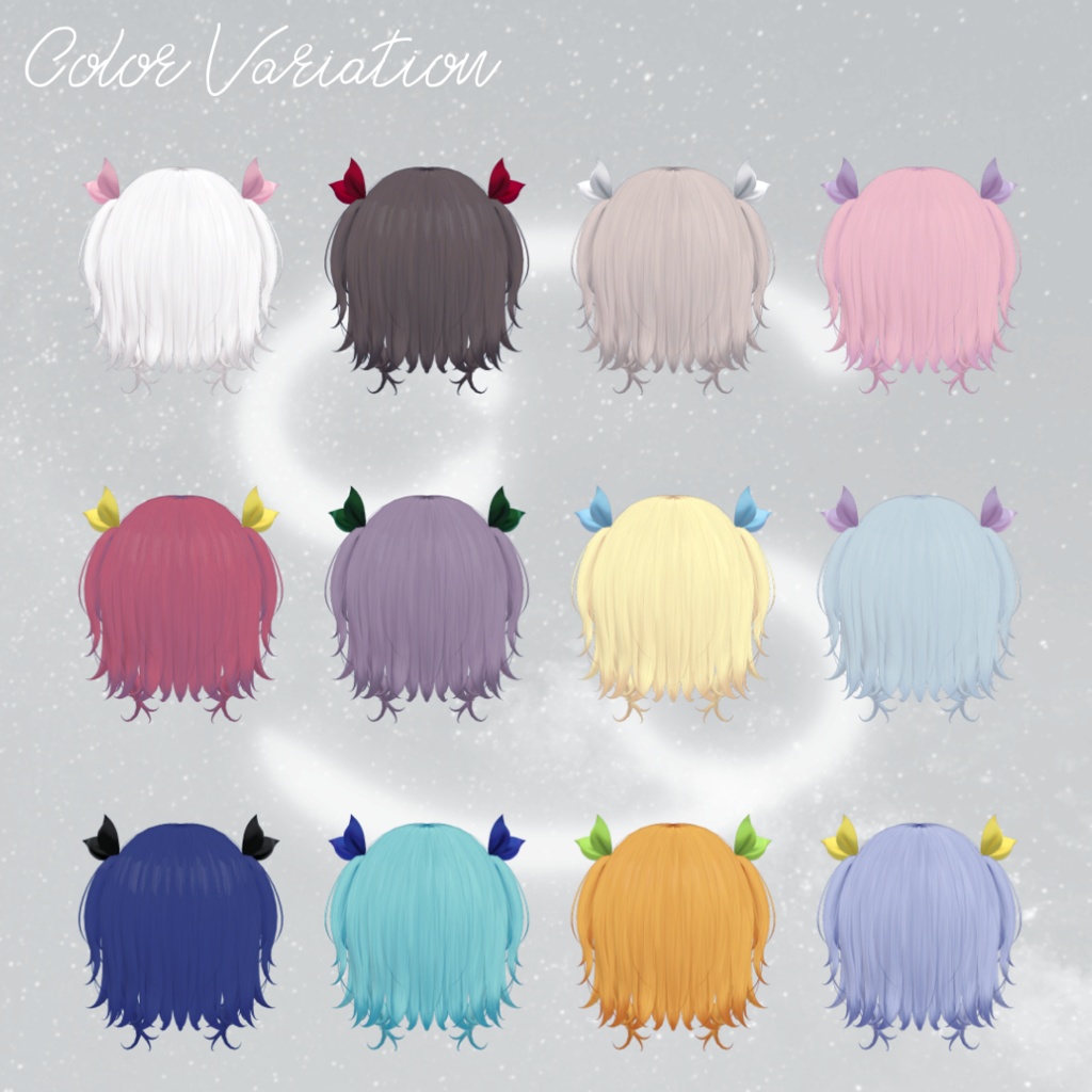 Cancer hair かに座ヘア【VRChat】