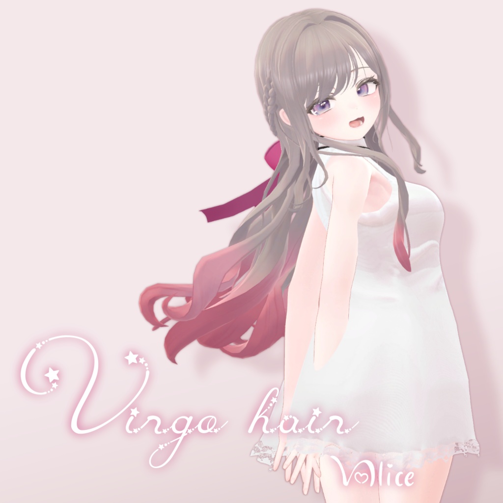 Virgo hair おとめ座ヘア【VRChat】