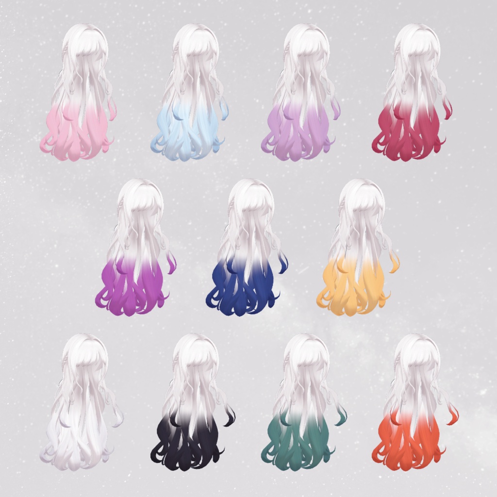 Virgo hair おとめ座ヘア【VRChat】