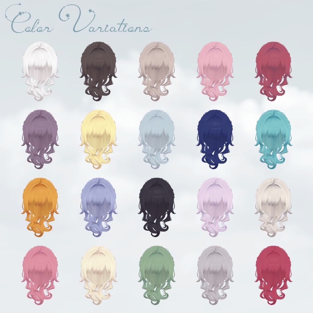 Sagittarius hair いて座ヘア【VRChat】