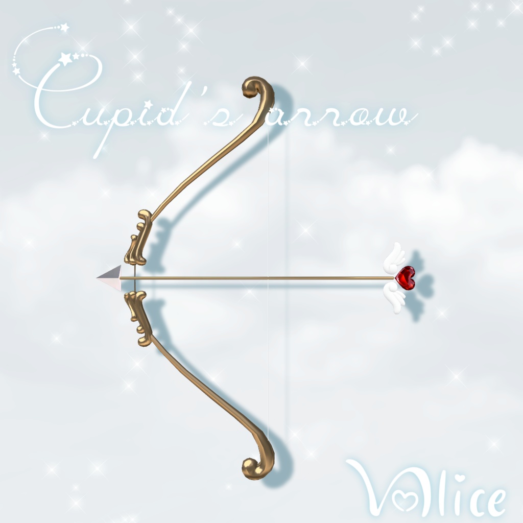 Cupid's arrow キューピッドの弓矢【VRChat】 - VAlice - BOOTH