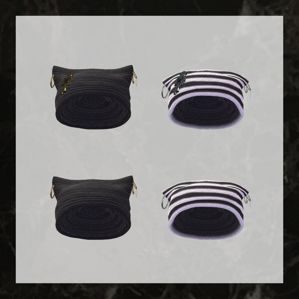 猫耳ニット帽 Nekomimi Knitcap