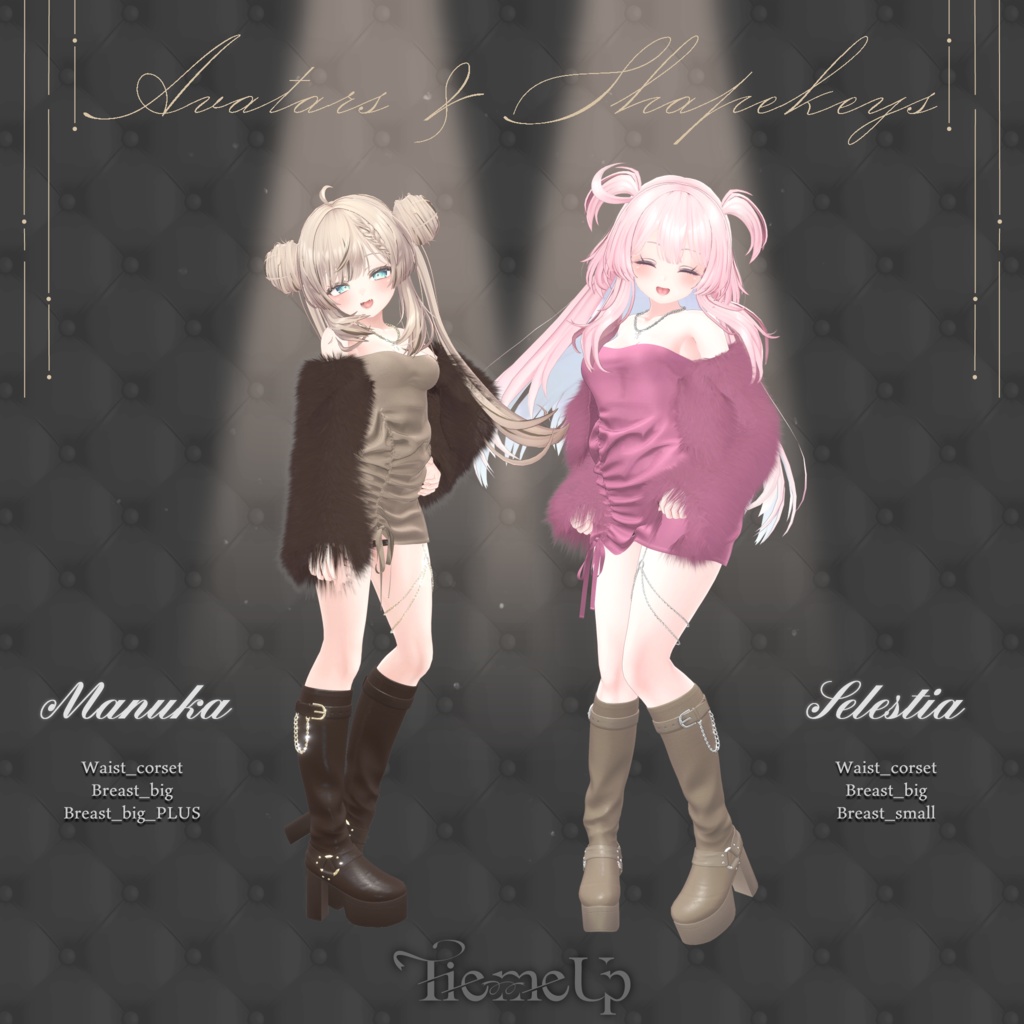 Tie me Up【18アバター対応】3D衣装