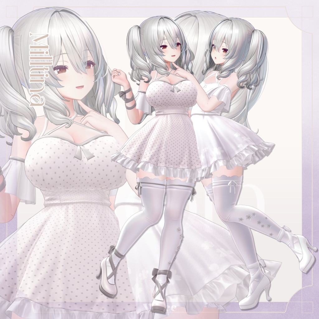 airy bloom / エアリーブルーム【3D衣装モデル】